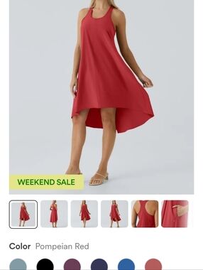 NWT Halara Breezeful Racerback Dress